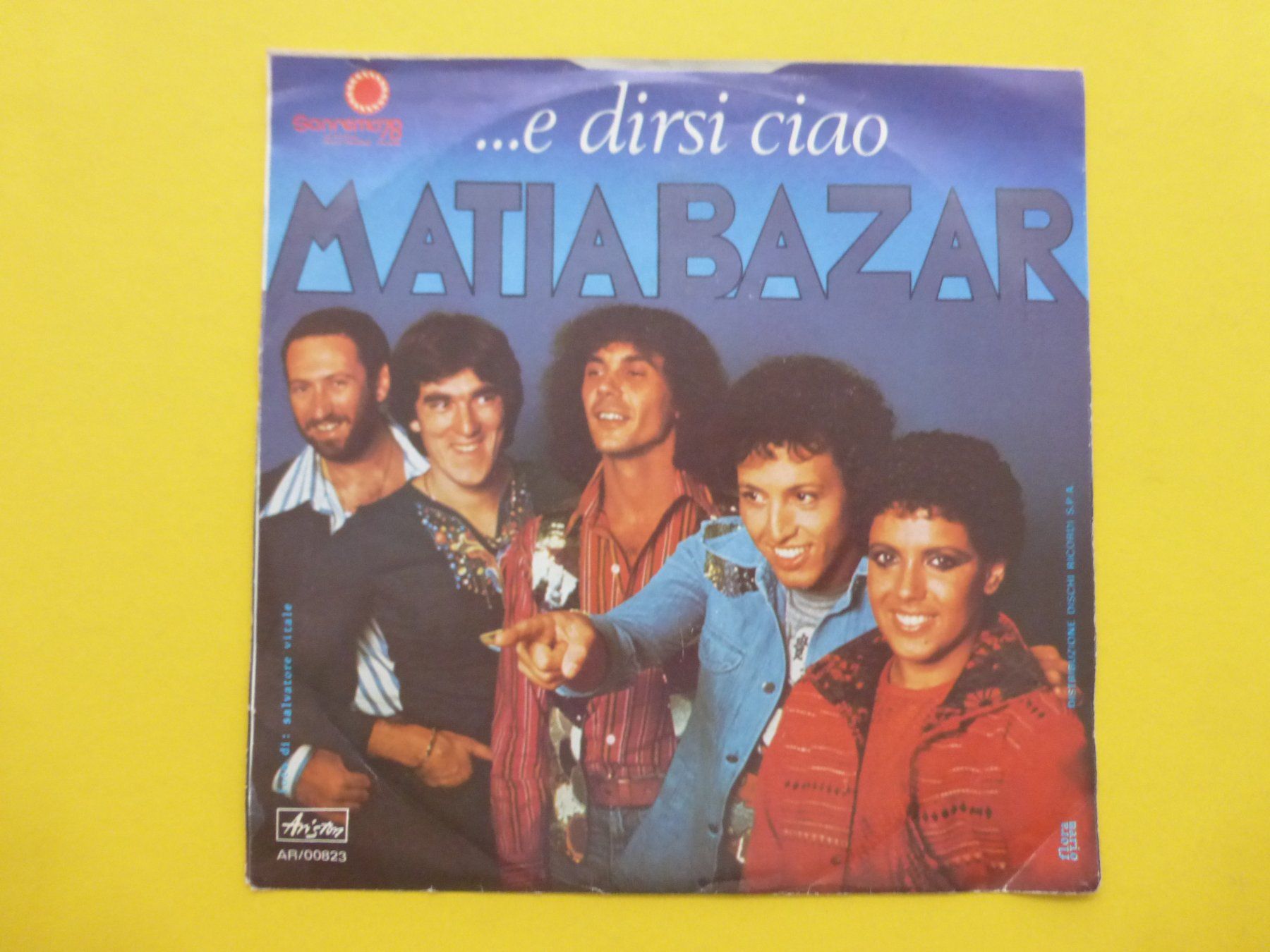 Dischi in vinile: Matia Bazar – ...E Dirsi Ciao – Usato da Zürich venduto da Swiss57 1