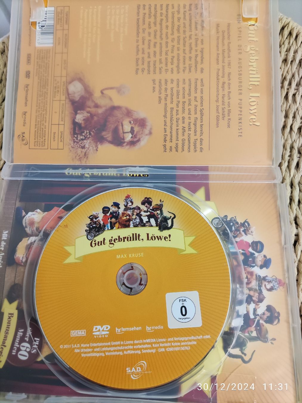 Tutti i DVDs: Gut gebrüllt, Löwe! – Usato da Basel venduto da Alacant 3
