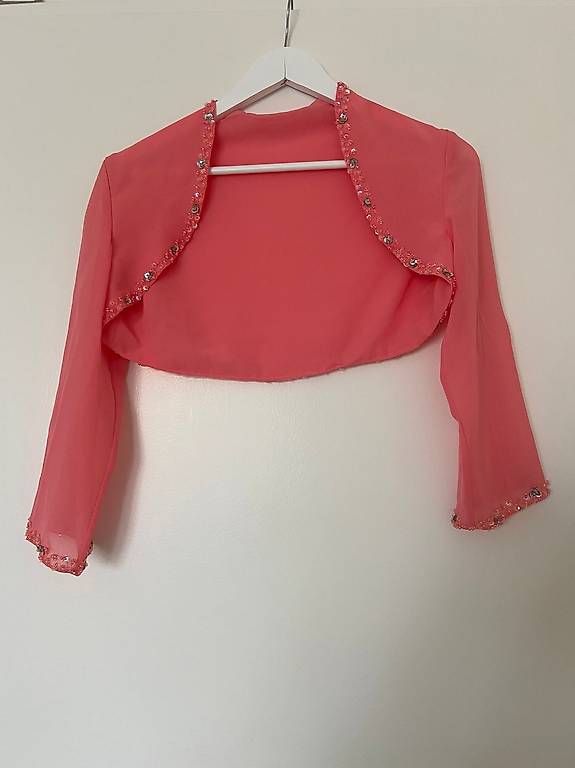 Kleider: Abendkleid rosa / peach Grösse S / M – Gebraucht aus Suberg von klarsicht_91 1