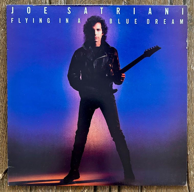 JOE SATRIANI „Flying In A Blue Dream“ VINYL LP RAR OIS (Gebraucht) in ...