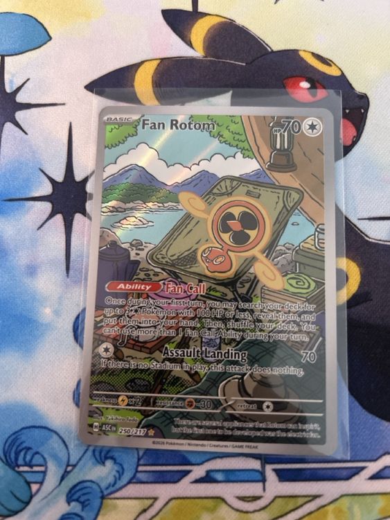 Ascended heroes Fan Rotom IR 250/217 (Neu (gemäss Beschreibung)) in ...
