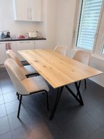 Table bois massif 180x90x77cm