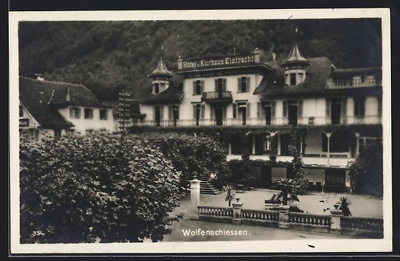 Cartoline postali: Wolfenschiessen, Hotel und Kurhaus Eintr – Usato da Berlin venduto da bartko-reher