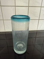 Glas Vase aus Murano 15cm - Durchmesser 7cm