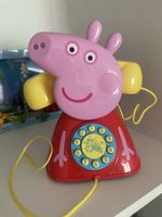 HTI Peppa Pig Telefon Lernspielzeug neuwertig Film Serie 