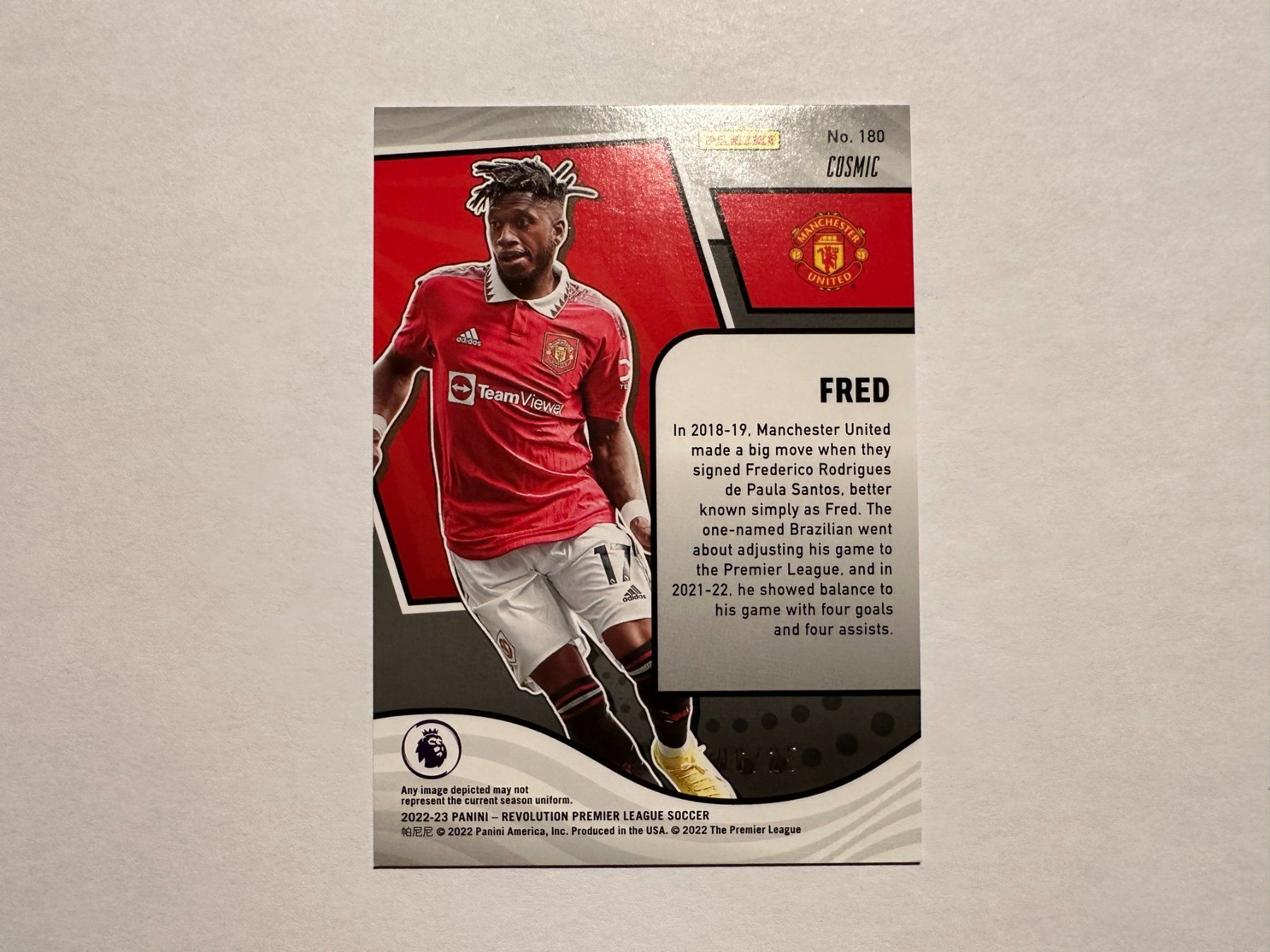 Panini Carte collezionabili: 2022 Panini Revolution Fred /25 – Usato da Hagendorn venduto da Pokecollectorch 2