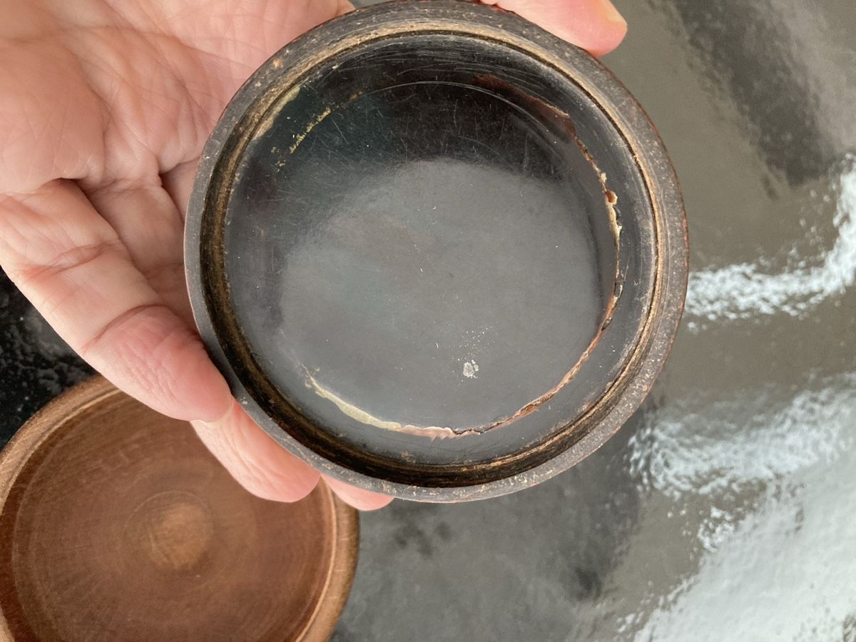 Tutte le decorazioni: Kostbare antike Dose mit Biscuit Deckel – Usato da Zürich venduto da kostbares 6