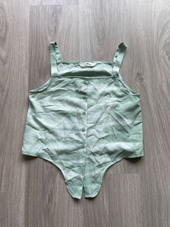 sommerliches Top mit Knöpfen, mintgrün, Gr. 158 Zei...