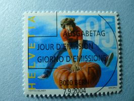 2004 Sondermarke Suisse Balance 1136 ET Vollstempel
