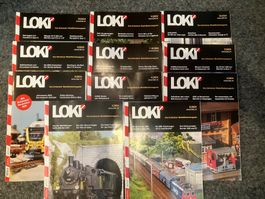 LOKI Modellbahnmagazin 2024, ganzer Jahrgang, wie neu