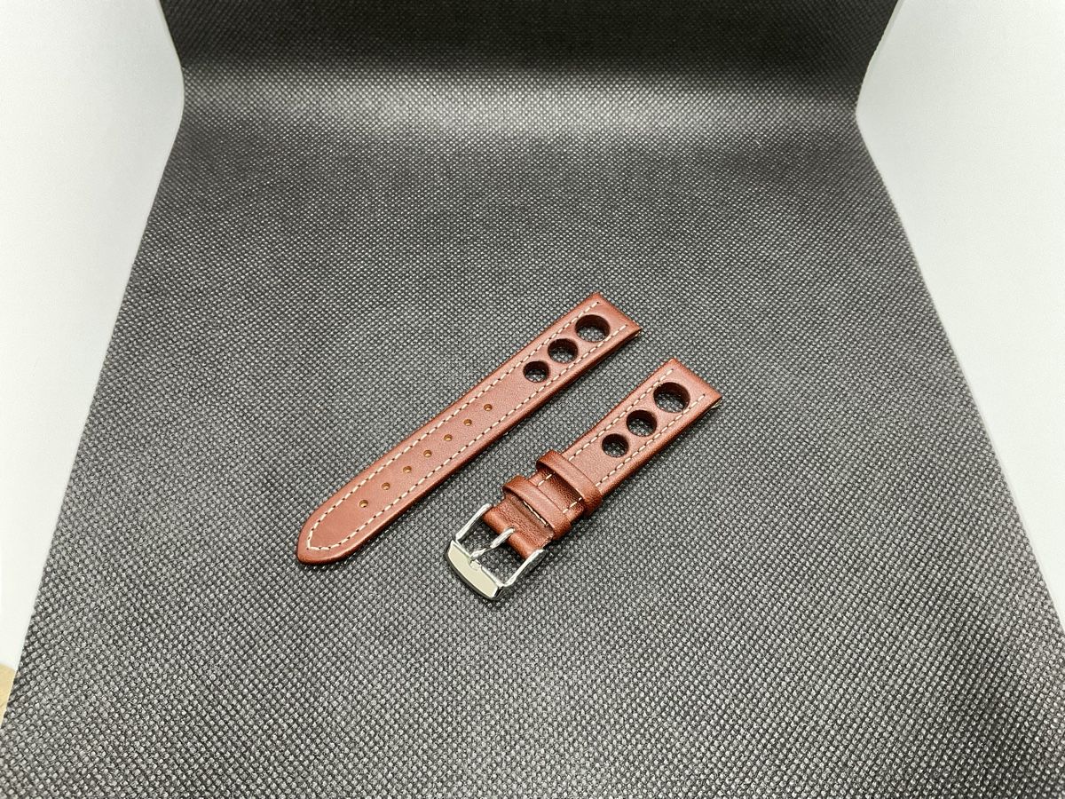 Armbänder & -reifen: Cinturino in pelle marrone 18mm – Neu (gemäss Beschreibung) aus Pregassona von TheWatchClub