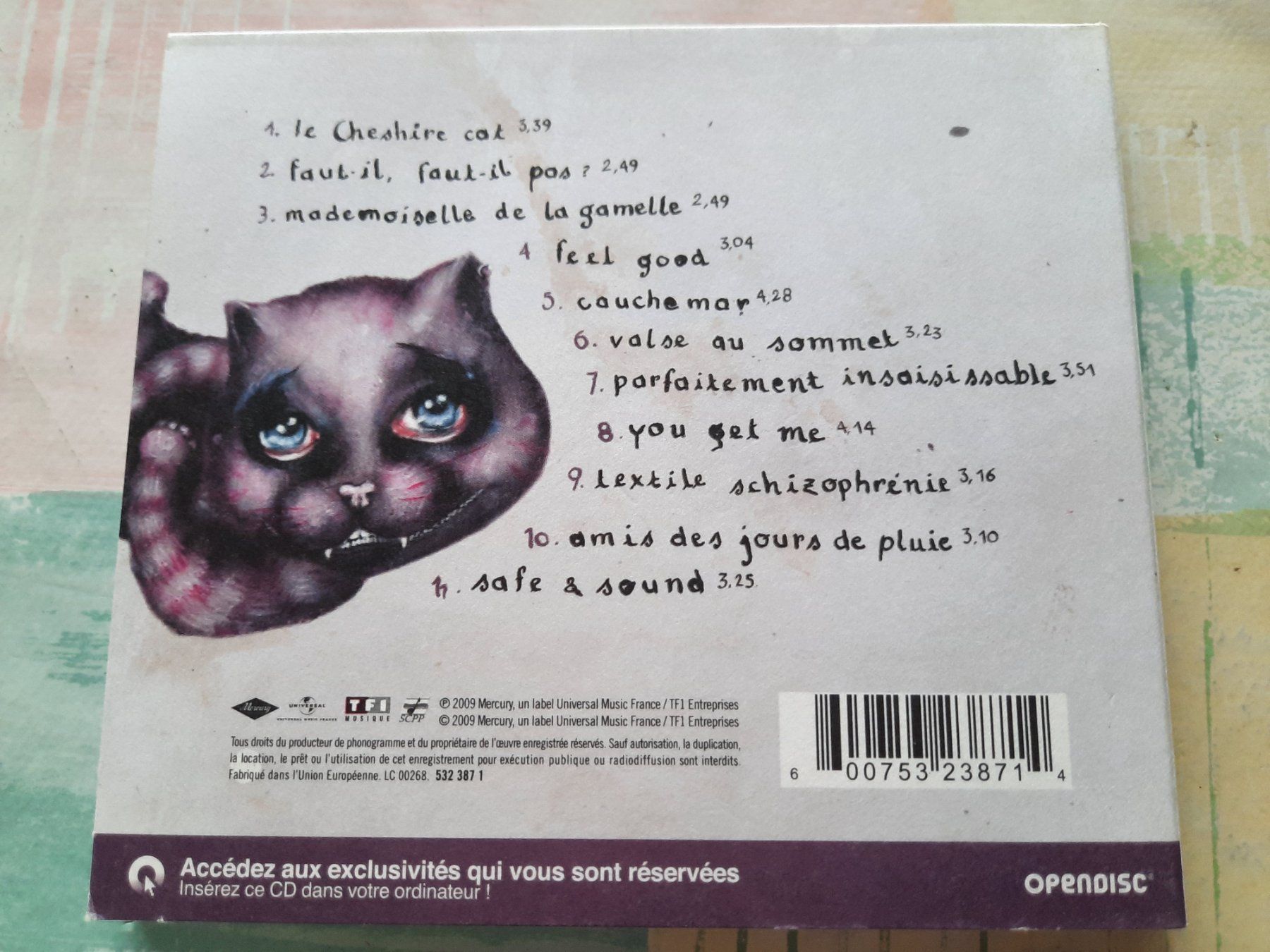 CDs: Cd Nolween Leroy - Le Cheshire cat & moi  – Gebraucht aus Pully von bro_n52j 1
