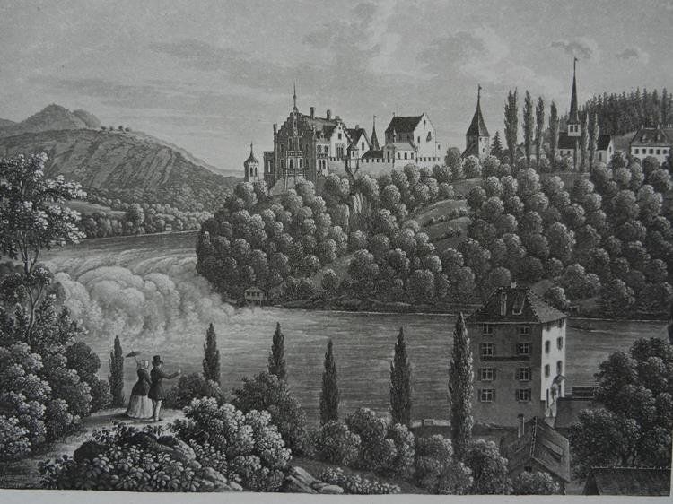 Gravures: Schloss Laufen Rheinfall – D'occasion à Risch par Rischli15 1