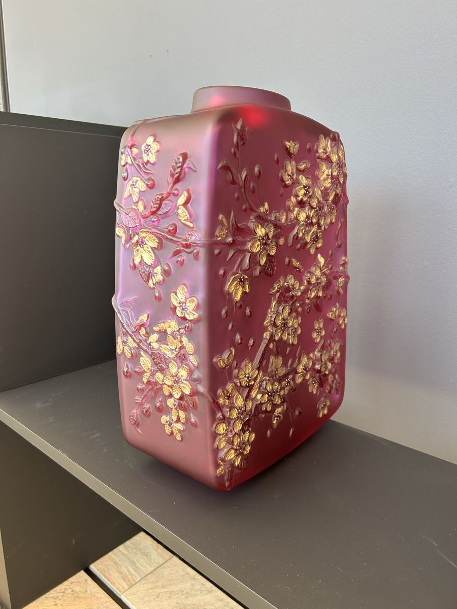 Lalique Vasen & Gefässe: Vase Lalique Édition Limitée Fleurs de Cerisier – Neu (gemäss Beschreibung) aus Châtillon FR von xwillow 2