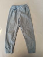 Kinder Pyjama Hose Gr 86, Hellblau Herbst