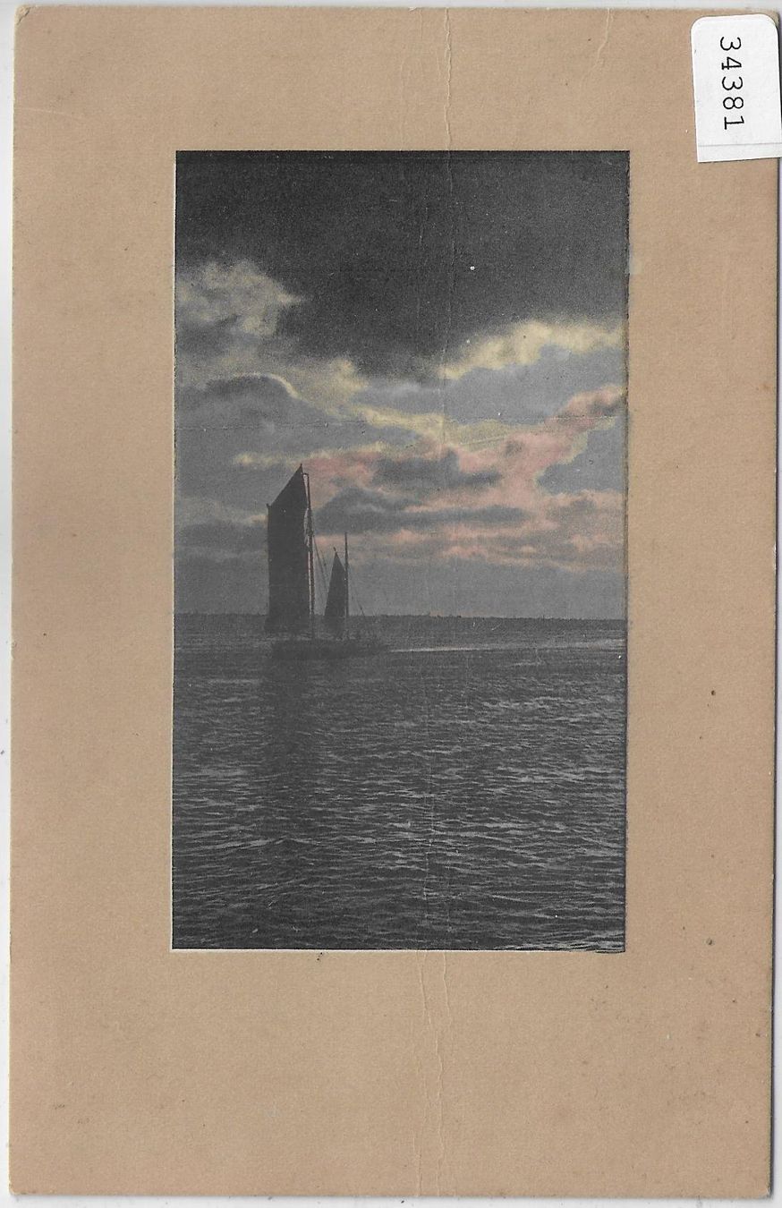 Cartoline postali: Lac Leman - Barque Segelboot – Usato da Ettingen venduto da Kartenplanet