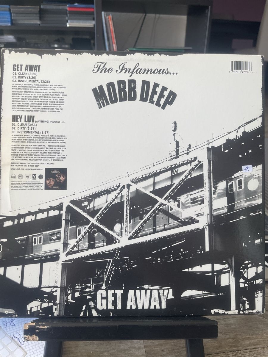 Dischi in vinile: Mobb Deep / Get Away  – Usato da Dagmersellen venduto da stonefinger 1