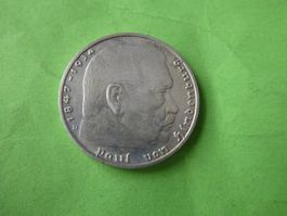 Dt. Reich 1937 D, 2 Reichsmark     Silber