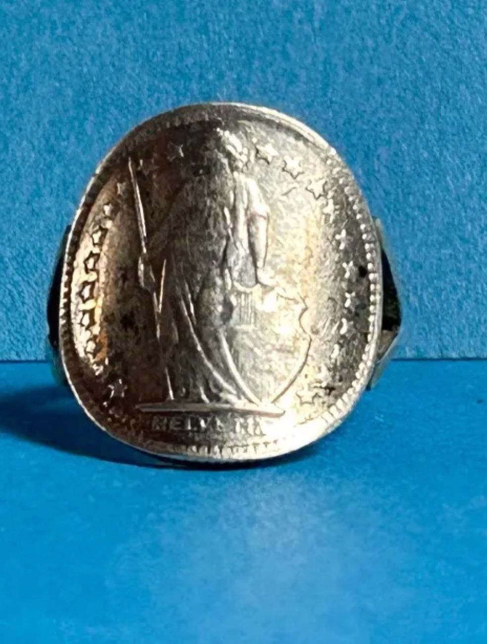 Ringe: Silberring 50 Rappen 1964 – Gebraucht aus Dittingen von Bijoubelle 4