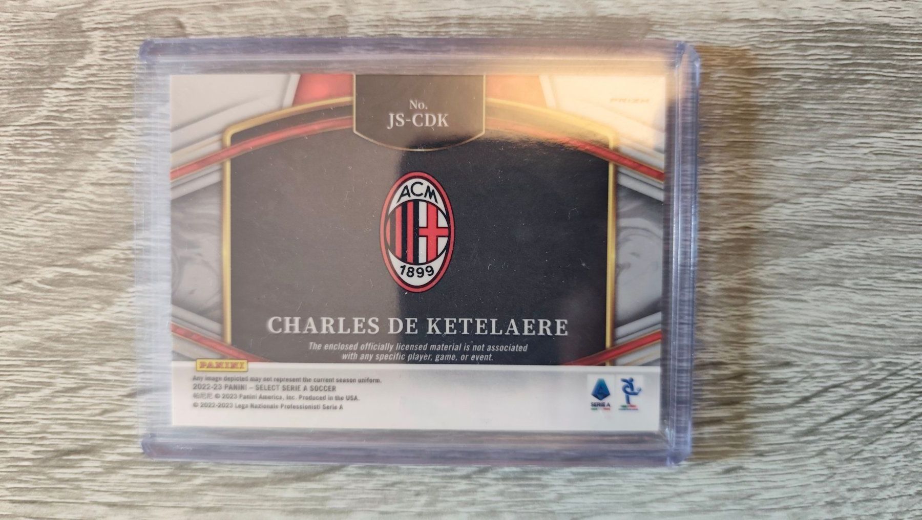 Panini Carte collezionabili: Panini Serie A 22/23 Charles De Ketelaere Patch – Usato da St. Gallen venduto da RudyundFloydCards 1