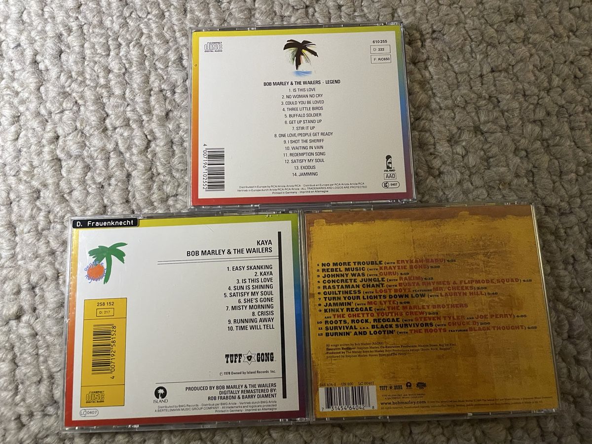 CDs: 3x Bob Marley  – Gebraucht aus Reinach AG von trigger7811 2