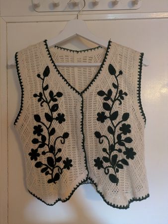 Gehäkelte Veste, one size