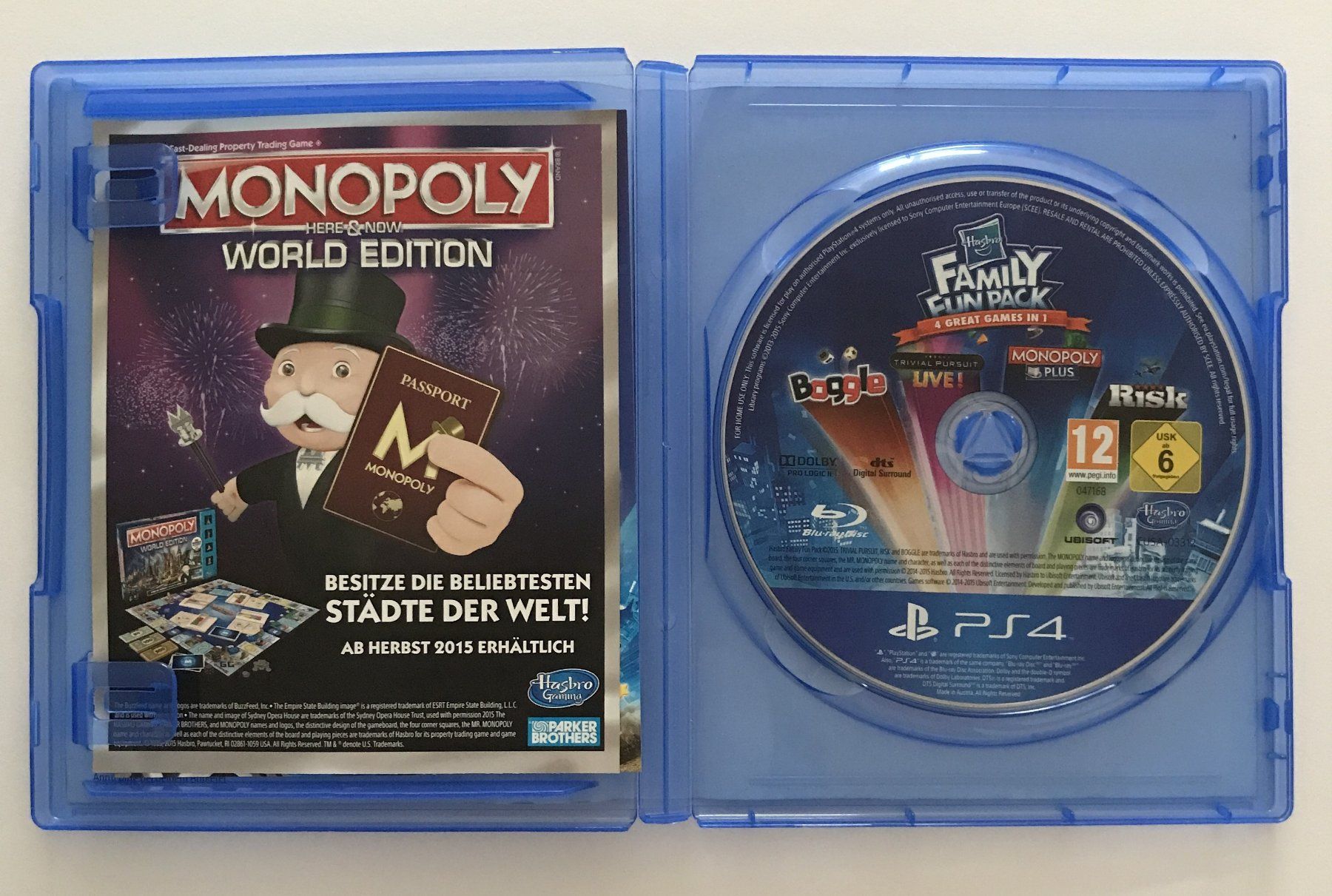 Giochi: PS4 - Hasbro Family Fun Pack – Usato da Allschwil venduto da Bullach 1