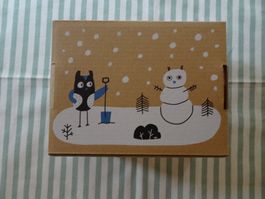 NEUE Migros Mimis Bastelbox Schneekugel - 251029