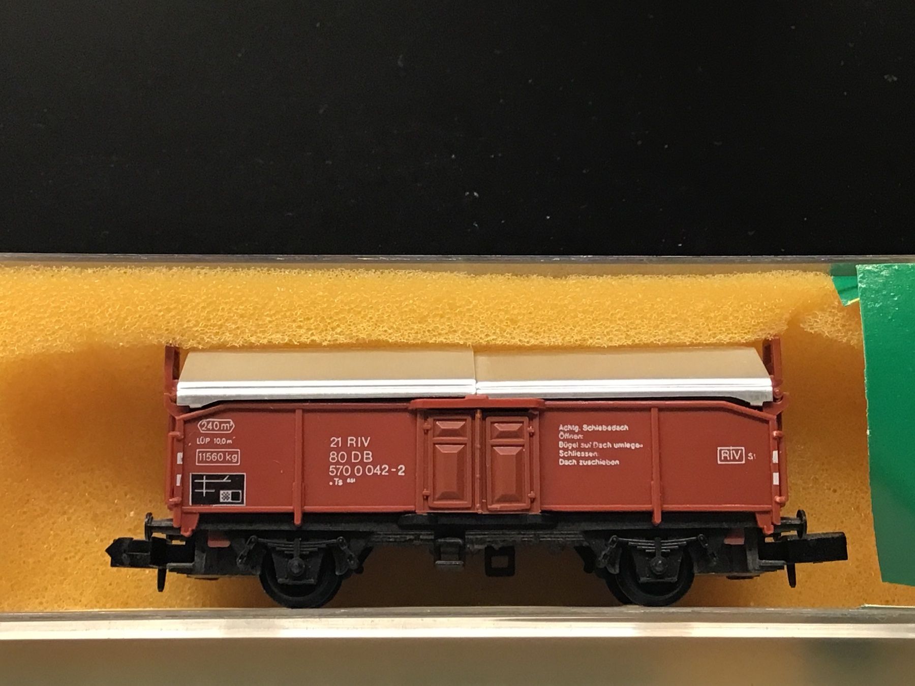 Trix Modellini di ferrovie: Minitrix Güterwagen DB 51 3530, – Usato da Männedorf venduto da Modell-Spezialisten