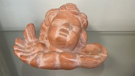 Engel aus Ton 24x20x13 cm