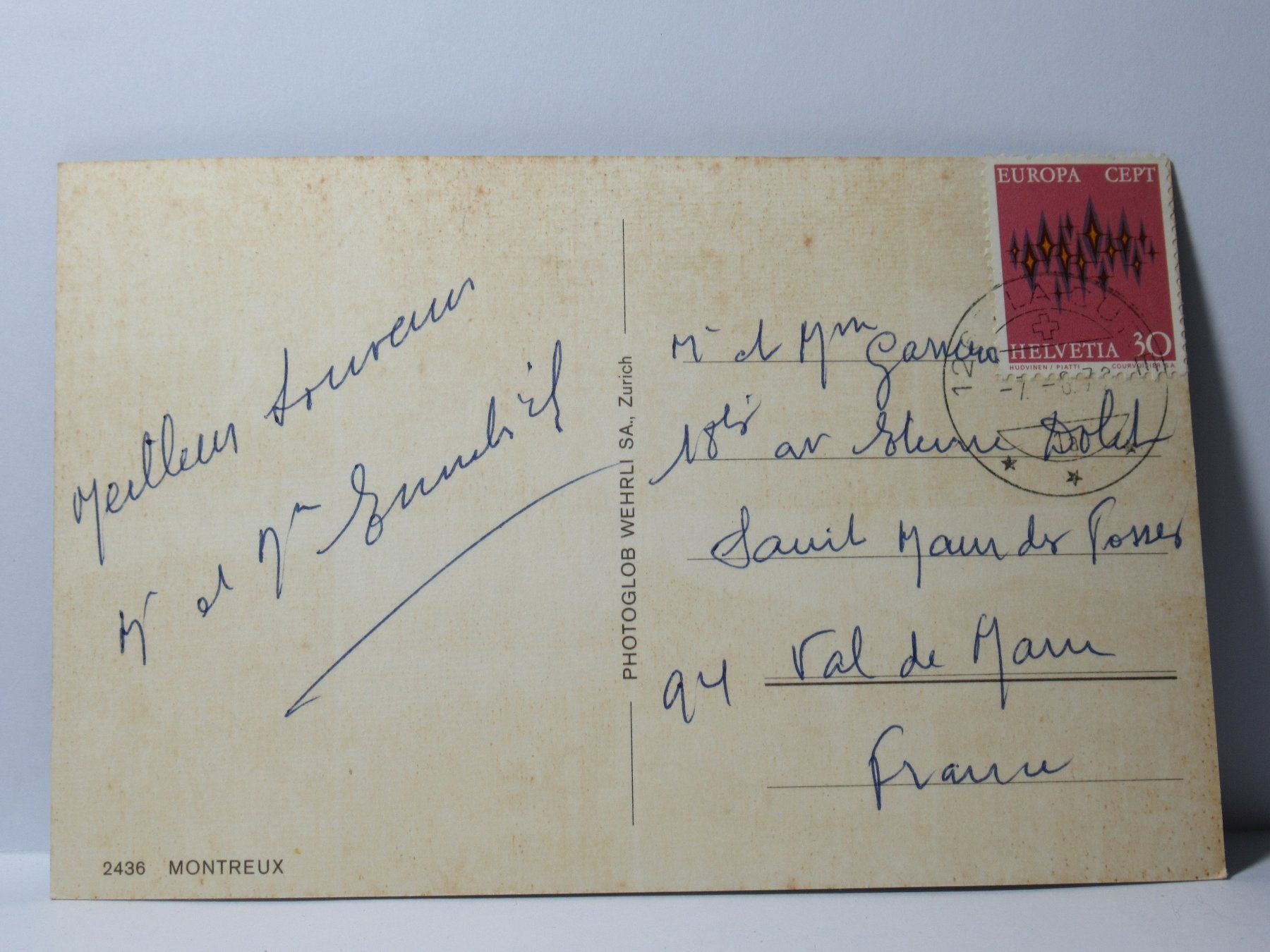 Cartoline postali: Montreux , Casino  1978 – Usato da Grenchen venduto da Bluemchen1900 1