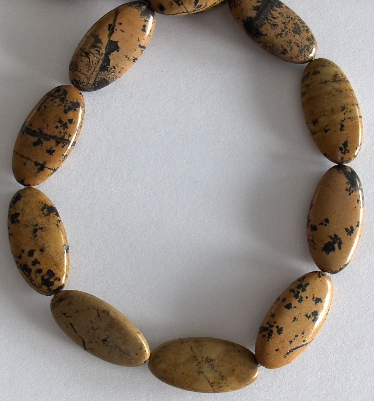 Edelsteine: Landschaftsjaspis, oval 30x15x6mm – Neu und originalverpackt aus Rümlang von 21f