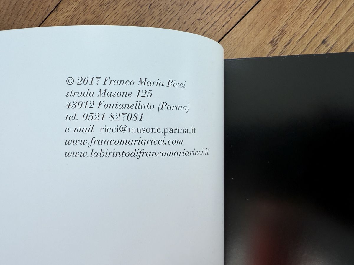 Livres: Franco Maria Ricci - Labyrinth der Zeichen, Kunst Buch – D'occasion à Ennetbaden par mapa05 3