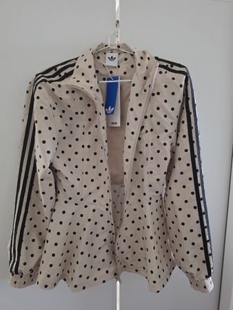 Adidas originals x ASOS Trainerjacke Peplum Polka Dots