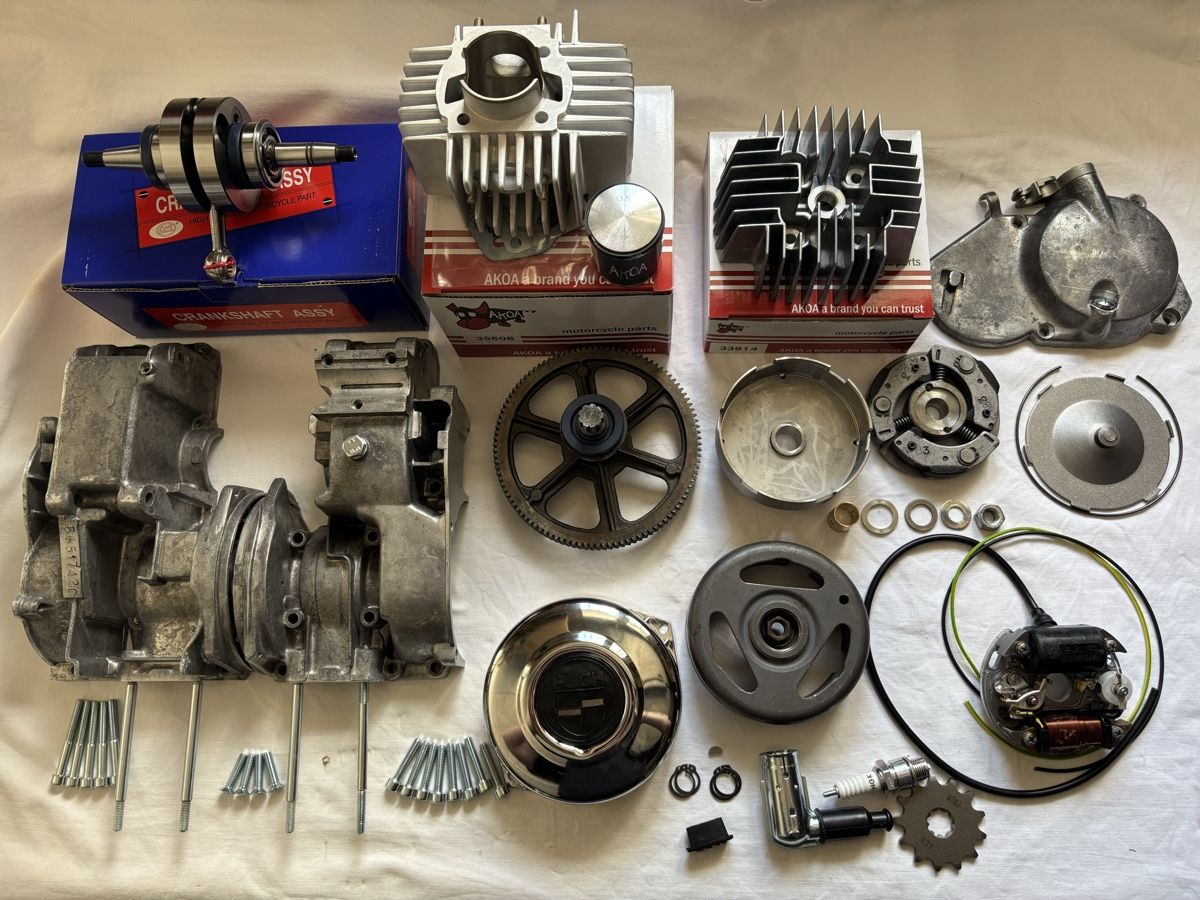 Puch Motoren: Puch E50 Rennmotor totalrevidiert – Neu (gemäss Beschreibung) aus Glashütten von Roger1050 8