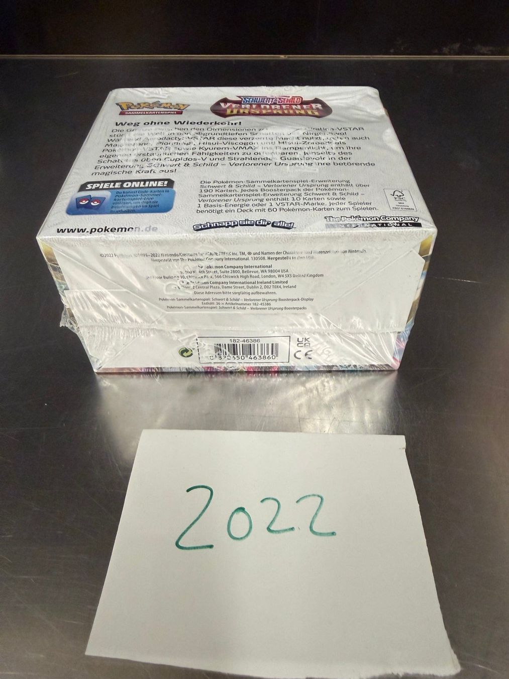 Pokémon Sammelbilder & Trading cards: POKEMON-DISPLAY-VERLORENER URSPRUNG-2022-DE – Neu und originalverpackt aus Frick von RC2367 5