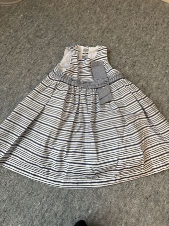 Robe d'été rayée "Tartine et Chocolat", luxe, taille 2 ans.