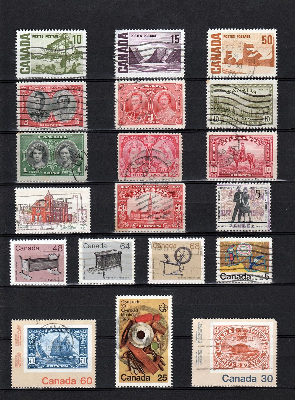 Tutti i francobolli: CANADA Petite Collection Soignée – Usato da Genève venduto da omniphila 4