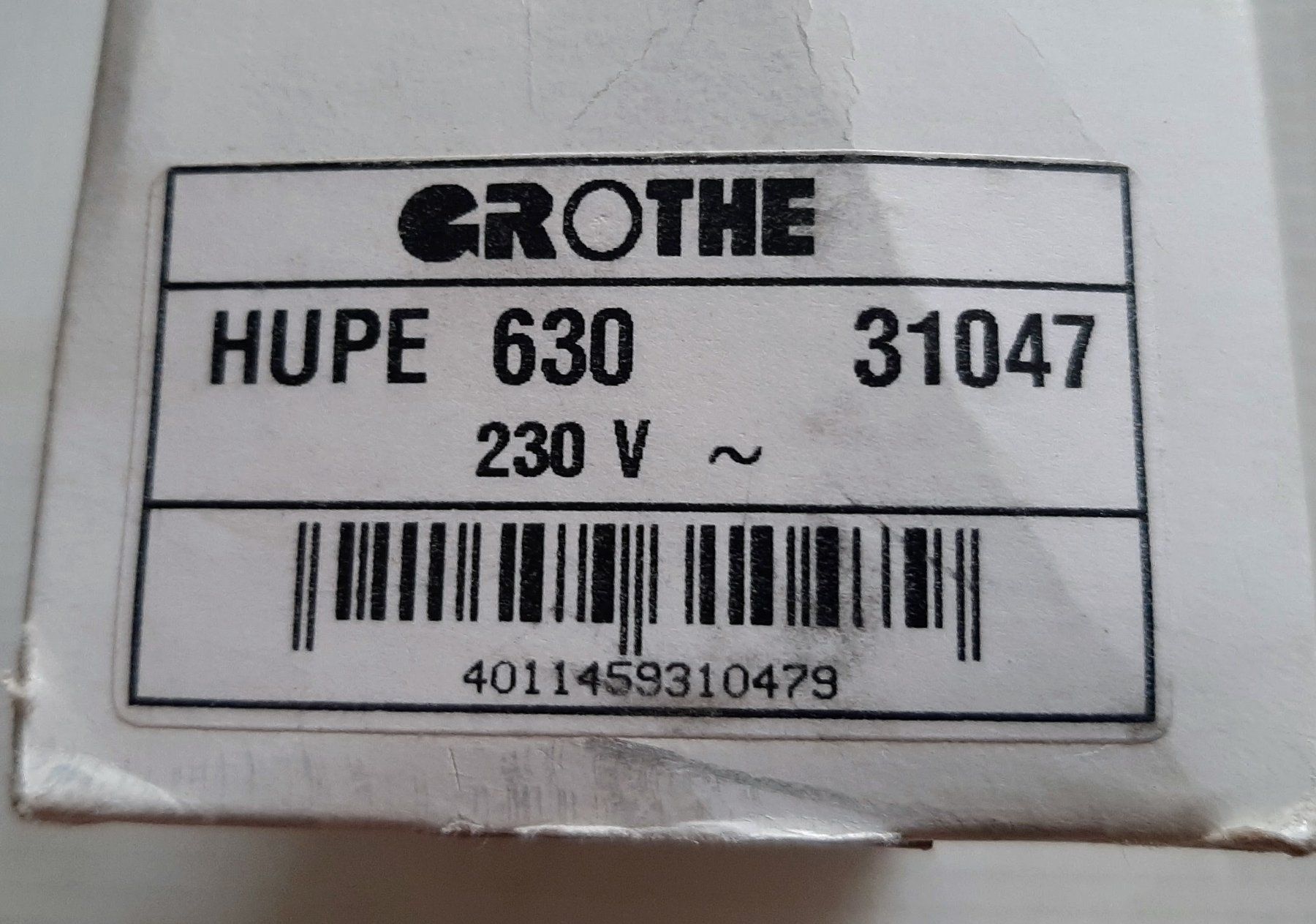 Componenti elettronici: HUPE 240V GROTHE – Nuovo e nell'imballaggio originale da Zürich venduto da Zurich 6