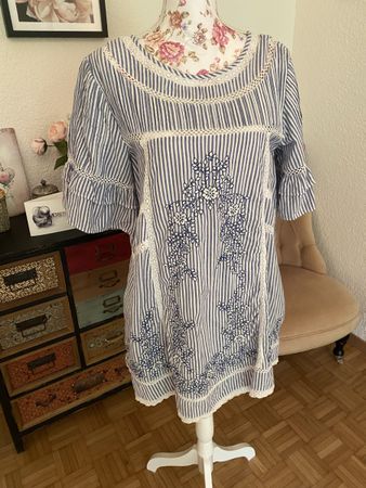 Free People Baumwolle Kleid Gr M