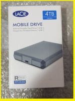 LaCie Mobile Drive Space Gray 4TB NEU/OVP