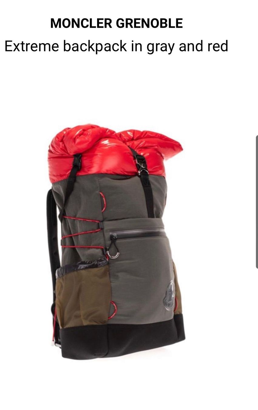 Zaini: Original Moncler GRENOBLE Backpack – Usato da Winterthur venduto da ivan12891 4