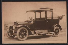 Foto-AK Auto Benz 25 /55 (1925), Reklame