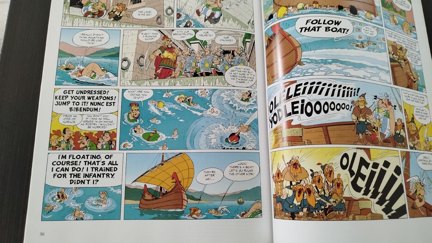 Comics: Asterix in Switzerland Comicband auf englisch – Gebraucht aus Glashütten von lightmoon 2