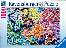 Ravensburger Puzzle viele bunte puzzleteile