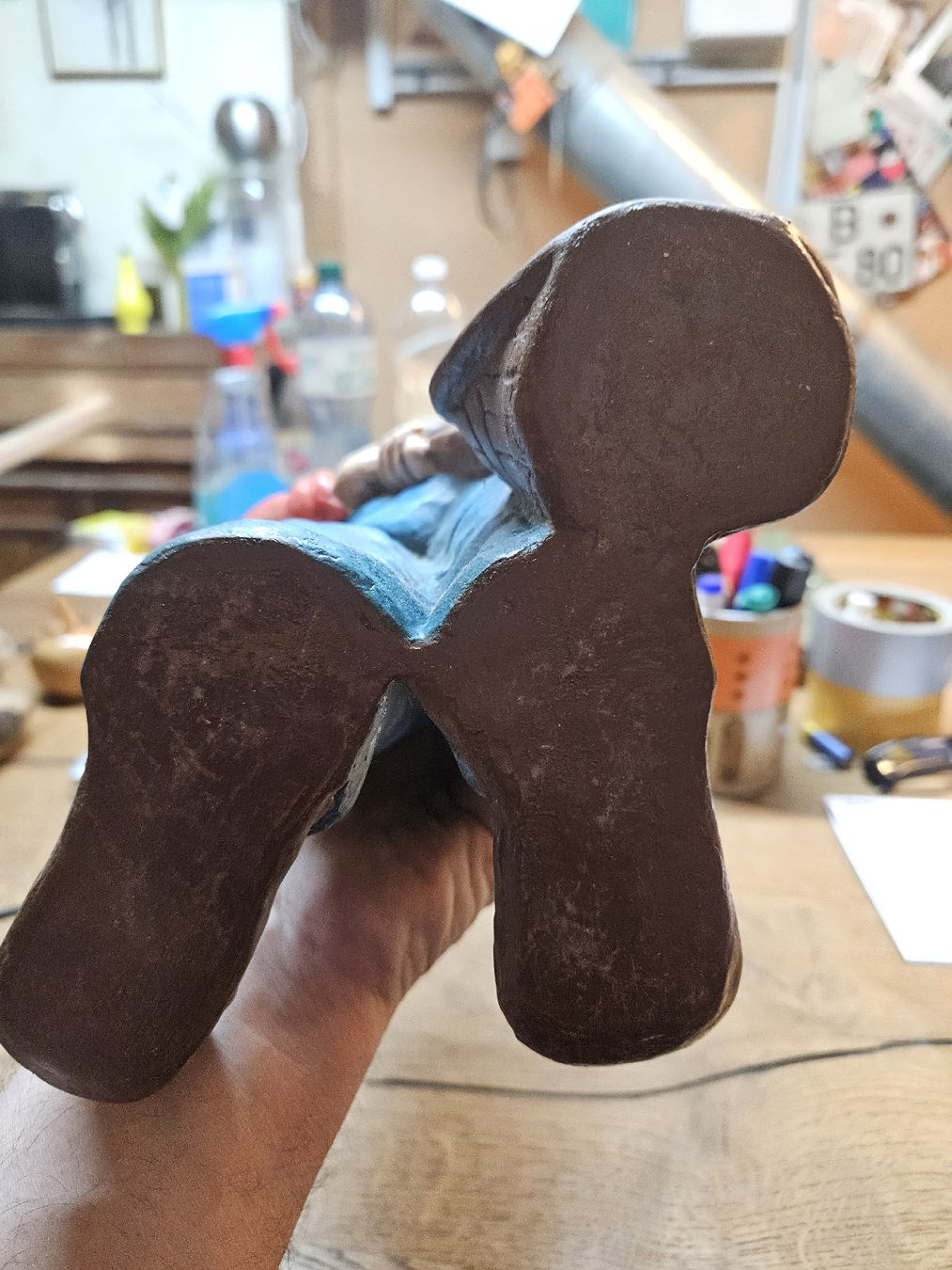 Figuren: Clown Figur mit Besen  (D1) – Gebraucht aus Rorschach von TimelessTrading 4