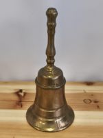 Handglocke aus Messing mit Griff gebrauchter Zustand(A83)
