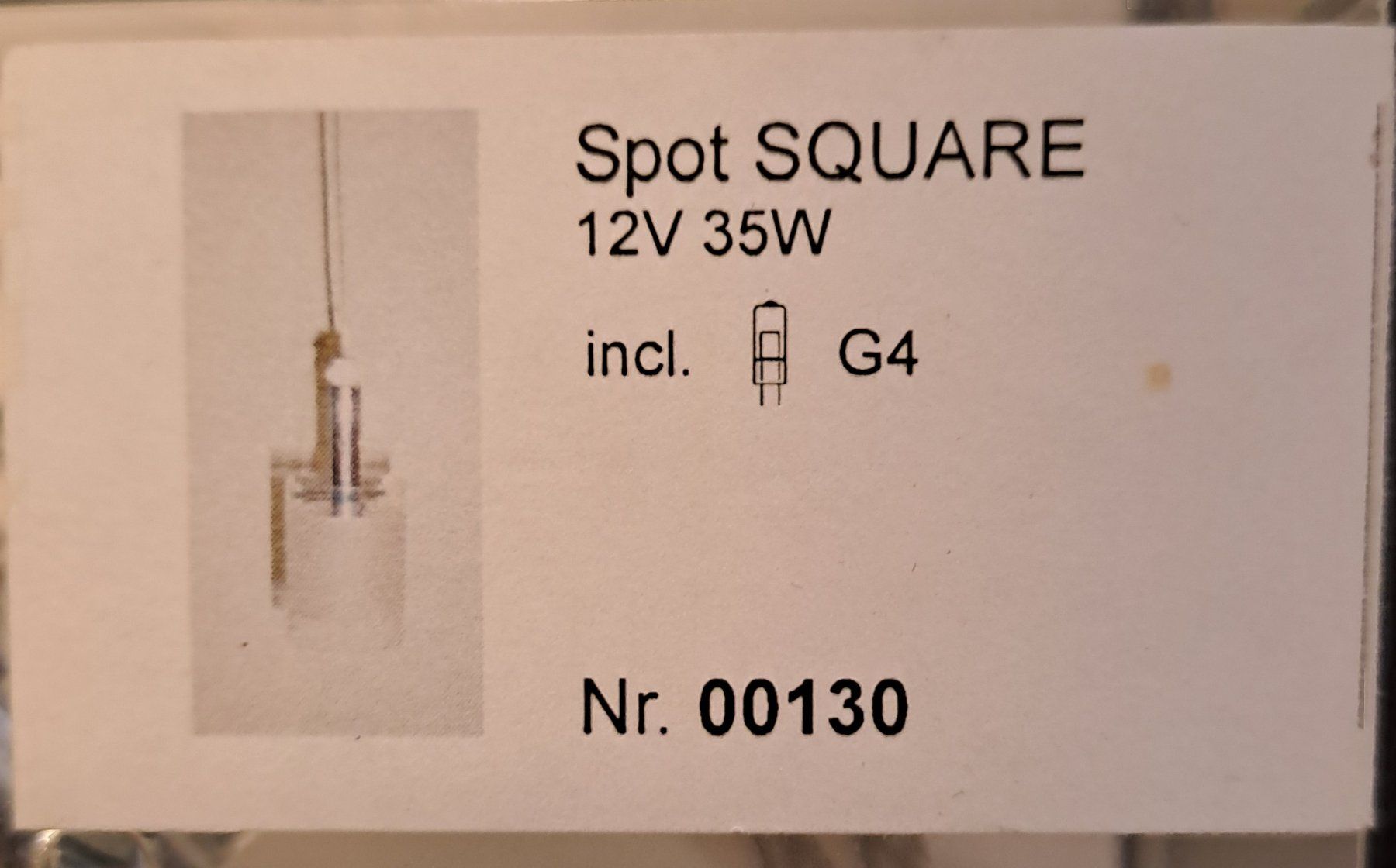 Lampade: Spot SQUARE 12V 35W von ASTRA – Nuovo e nell'imballaggio originale da Niederweningen venduto da schlossgeist8158 1