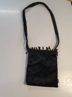 Damenhandtasche Samt schwarz