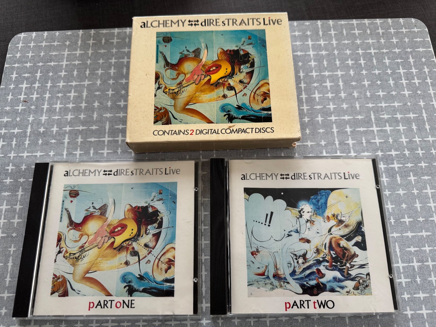 CDs: Dire Straits - Alchemy (2 CD Box / Part one & two LIVE) – Neu (gemäss Beschreibung) aus Duggingen von Kisha010 1